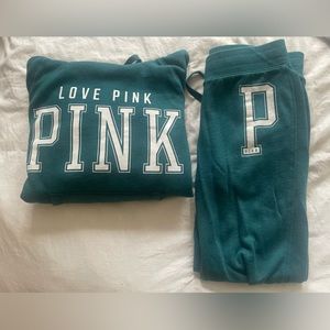 VS PINK SWEAT SET- XS/S